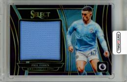 2023-24 PANINI Select English Premier League Phil Foden Jumbo Swatches Purple #10【20/49】 Manchester City