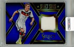 2015-16 PANINI Select Bastian Schweinsteiger Stars Memorabilia Blue #STBS【80/99】 Germany