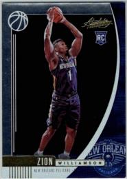 2019-20 PANINI ABSOLUTE Memorabilia New Orleans Pelicans Zion Williamson Base Card