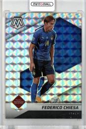 2021-22 Panini Mosaic Road To World Cup Italy Federico Chiesa Silver Mosaic