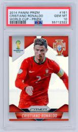 2014 Panini Prizm World Cup Cristiano Ronaldo Base Prizm Parallels【#161】【PSA 10】《Gem-MINT》 Portugal