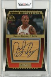 2004-05 SP Game Used Dennis Rodman Wood Impressions【52/75】