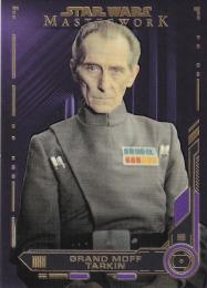 2019 Topps Star Wars Masterwork  Grand Moff Tarkin Base Purple パラレル版 42/50