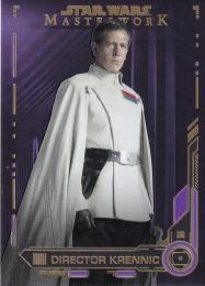 2019 Topps Star Wars Masterwork  Director Krennic Base Purple パラレル版 43/50