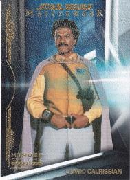 2019 Topps Star Wars Masterwork  Lando Calrissian Heroes of the Rebellion Canvas (Lastナンバー!) 25/25