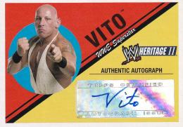 2006 Topps Heritage II  Vito Autographs