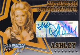 2006 Topps Heritage Chrome  Ashley Autographs