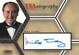 2008 TRISTAR TNA  Mike Tenay Impact Autographs Goldパラレル版 25/50