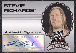 2008 Topps WWE Ultimate Rivals  Stevie Richards Autographs