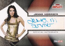 2009 TRISTAR TNA Impact  Jenna Morasca Autographs Gold 39/60