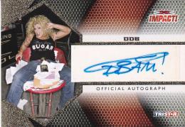 2009 TRISTAR TNA Impact  ODB Autographs Gold 47/60