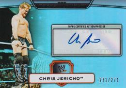 2010 Topps Platinum  Chris Jericho Autographs(Lastナンバー!) 271/271