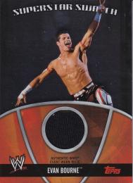 2010 Topps WWE  Evan Bourne Superstar Swatches