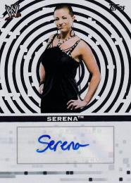 2010 Topps WWE  Serena Autographs