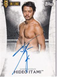 2015 Topps WWE Undisputed  Hideo Itami In Line Autographs