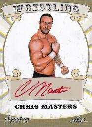 2016 Leaf Signature Series Wrestling Chris Masters Autographs