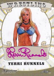 2016 Leaf Signature Series Wrestling Terri Runnels Autographs