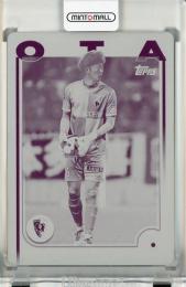 Topps Jリーグ フラッグシップ 2025 太田岳志 Magenta Printing Plate【1/1】 京都サンガ