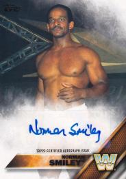 2016 Topps WWE Then Now Forever  Norman Smiley Autographs 78/99