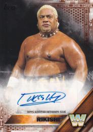 2016 Topps WWE  Rikishi Autographs Bronzeパラレル版 37/50
