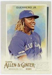 2020 Topps Allen and Ginter #50 Vladimir Guerrero Jr.