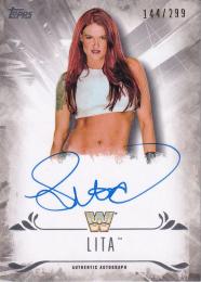 2016 Topps WWE Undisputed  Lita Autographs 144/299