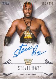 2016 Topps WWE Undisputed  Stevie Ray Autographs 052/299