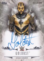 2016 Topps WWE Undisputed  Goldust Autographs 221/299