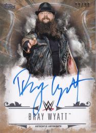 2016 Topps WWE Undisputed  Bray Wyatt Autographs Bronze(パラレル版)(Lastナンバー!) 99/99