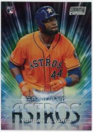 2020 Stadium Club Chrome Beam Team #BT13 Yordan Alvarez RC