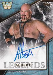 2017 Topps Legends of WWE  Albert Autographs 022/199