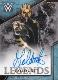 2017 Topps Legends of WWE  Goldust Autographs Silverパラレル版 13/50