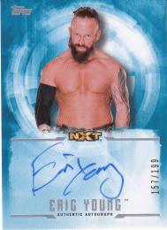 2017 Topps WWE Undisputed  Eric Young Autographs 157/199