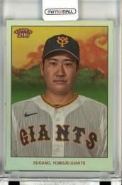 2023 TOPPS NPB 206 ベースボールカード 巨人 菅野智之 Base Rainbow Foil Parallel 94/99