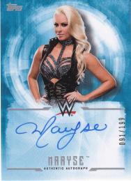 2017 Topps WWE Undisputed  Maryse Autographs 091/199