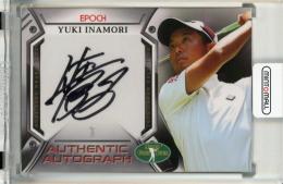 EPOCH JGTO 日本男子プロゴルフ 2025 稲森佑貴 直筆サインカード【01/75】