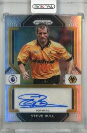 2022-23 Panini Prizm Premier League Steve Bull Signatures #20 Auto ※状態難 Wolverhampton Wanderers