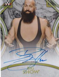 2018 Topps Legends of WWE   Big Show Autographs 059/199