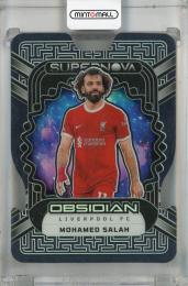 2023-24 Panini Obsidian Mohamed Salah Supernova #6 ※裏面傷あり【112/120】 Liverpool FC