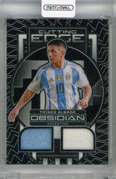 2023-24 Panini Obsidian Thiago Almada Cutting Edge #4 ※初期傷・裏面へこみあり【103/199】 Argentina