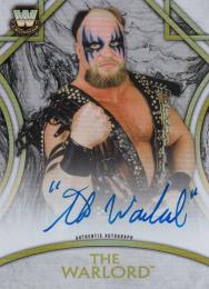 2018 Topps Legends of WWE   The Warlord Autographs 014/199