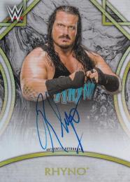 2018 Topps Legends of WWE   Rhyno Autographs 159/199