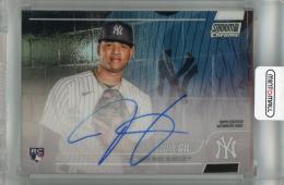 2022 Topps Stadium Club Luis Gil Base Autographs #SCCBA-LG RC ※裏面傷あり New York Yankees