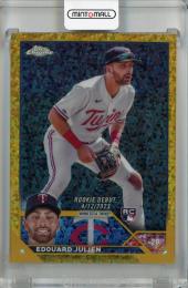 2023 Topps Chrome Update Series Edouard Julien Gold Mini-Diamond #USC141 RC ※初期傷あり【10/50】 Minnesota Twins