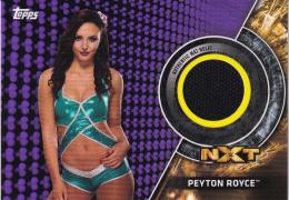 2018 Topps WWE Women's Division  Peyton Royce Mat Relics Purpleパラレル版 86/99