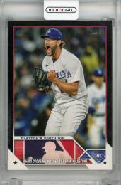 2023 Topps Update Series Clayton Kershaw Black #US202【40/72】 Los Angeles Dodgers