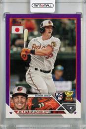 2023 Topps Baseball Japan Edition Adley Rutschman Purple #91 RC【09/50】 Baltimore Orioles