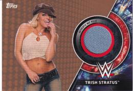 2018 Topps WWE Women's Division  Trish Stratus Mat Relics Bronzeパラレル版 64/75