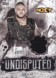 2018 Topps WWE Undisputed  Akam Relics 55/99