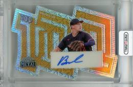 2024 Leaf Metal Brooks Lee Top 100 Gold Mojo #T-BL1 Auto【1/1】